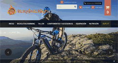 Desktop Screenshot of burningbikes.com